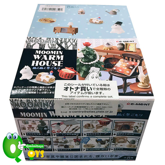 Rare 2017 Re-Ment Moomin Warm House Full Set of 8 pcs <Free Shipping>