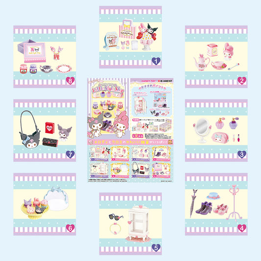 Rare 2017 Re-Ment Sanrio My Melody Little Style Shop (Sold Individually) <Free shipping (Except the United States)>