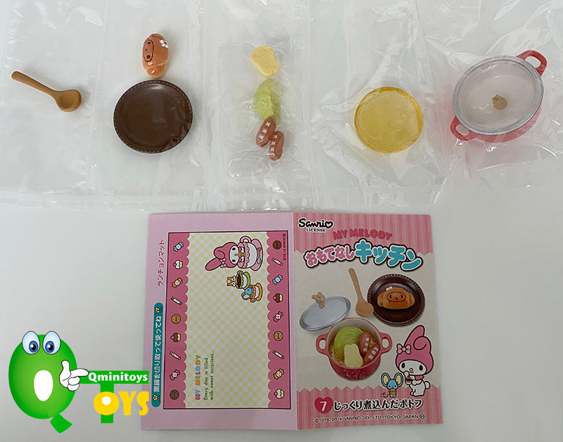 Rare 2014 Re-Ment My Melody Hospitality Kitchen (Sold Individually) <Free shipping (Except the United States)>