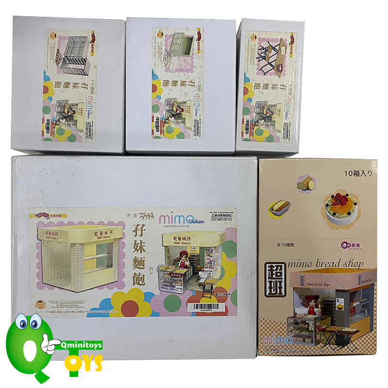 Rare 2009 Mimo Bakery Shop / Scenes / Food Set 10 pcs <Free Shipping>