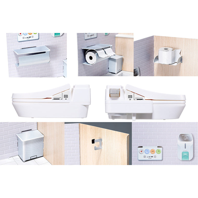 Genki Real MOOK: Just Like the Real Thing! Opens Up! Realistic Sound Flushing Toilet
