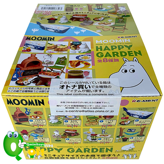 Rare 2017 Re-Ment Moomin HAPPY GARDEN Full Set of 8 pcs <Free Shipping>