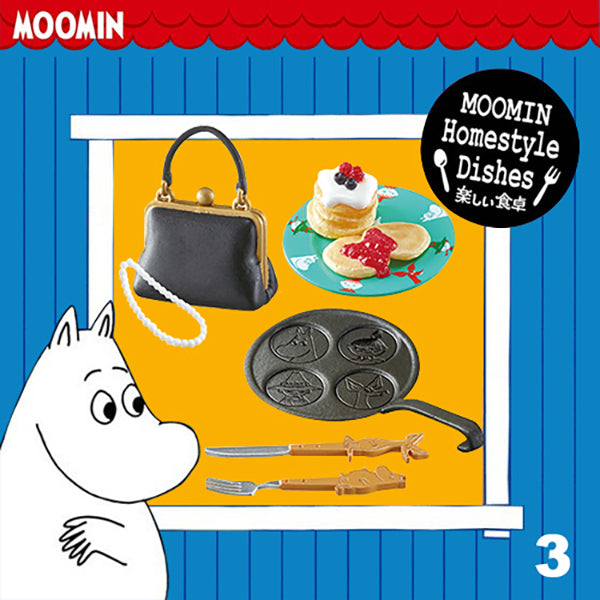 Rare 2017 Re-Ment Moomin Homestyle Dishes Kitchen Full Set of 8 pcs <Free Shipping>