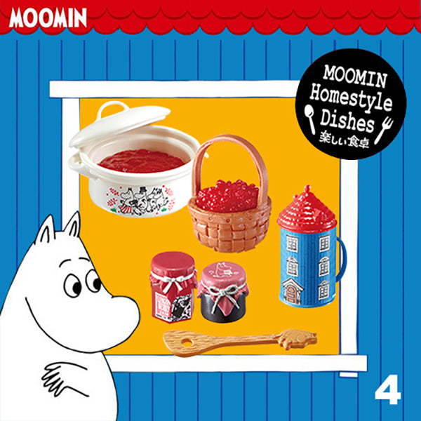 Rare 2017 Re-Ment Moomin Homestyle Dishes Kitchen Full Set of 8 pcs <Free Shipping>