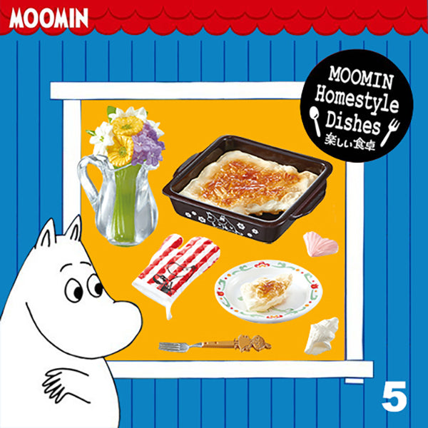 Rare 2017 Re-Ment Moomin Homestyle Dishes Kitchen Full Set of 8 pcs <Free Shipping>