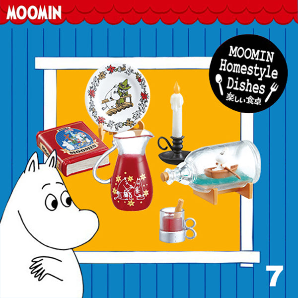 Rare 2017 Re-Ment Moomin Homestyle Dishes Kitchen Full Set of 8 pcs <Free Shipping>