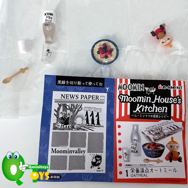 Rare 2018 Re-Ment Moomin House's Kitchen Full Set of 8 pcs <Free Shipping>