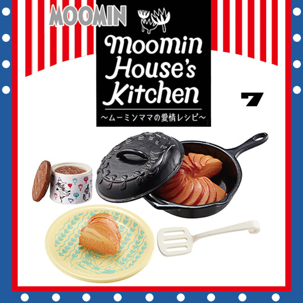 Rare 2018 Re-Ment Moomin House's Kitchen Full Set of 8 pcs <Free Shipping>