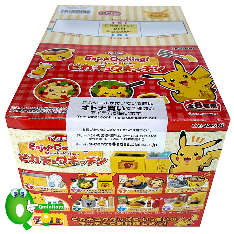 Rare 2018 Re-Ment Pokemon Kitchen Enjoy Cooking Full Set of 8 pcs ...