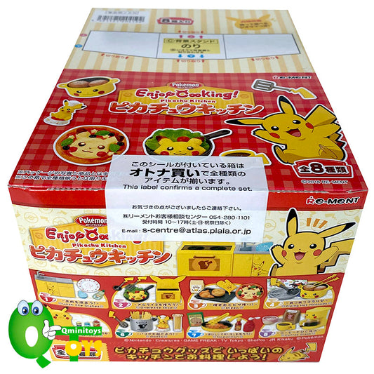 Rare 2018 Re-Ment Pokemon Kitchen Enjoy Cooking Full Set of 8 pcs <Free Shipping>