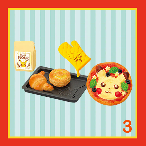Rare 2018 Re-Ment Pokemon Kitchen Enjoy Cooking Full Set of 8 pcs <Free shipping (Except the United States)>