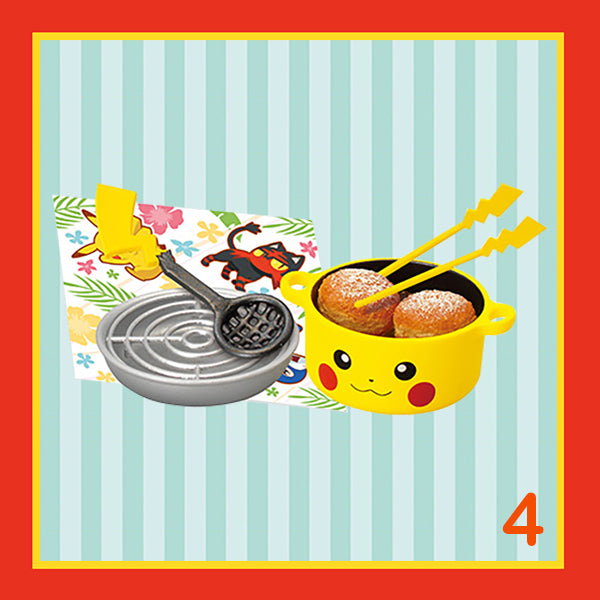 Rare 2018 Re-Ment Pokemon Kitchen Enjoy Cooking Full Set of 8 pcs <Free shipping (Except the United States)>