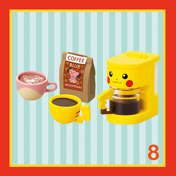 Rare 2018 Re-Ment Pokemon Kitchen Enjoy Cooking Full Set of 8 pcs <Free shipping (Except the United States)>