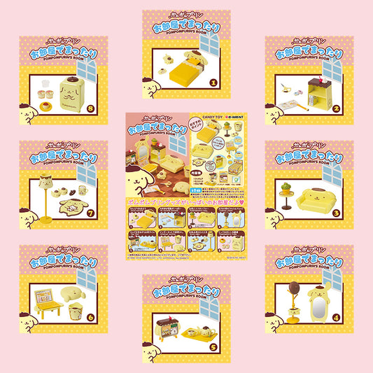 Rare 2016 Re-Ment Pompompurin's Room (Sold Individually) <Free shipping (Except the United States)>