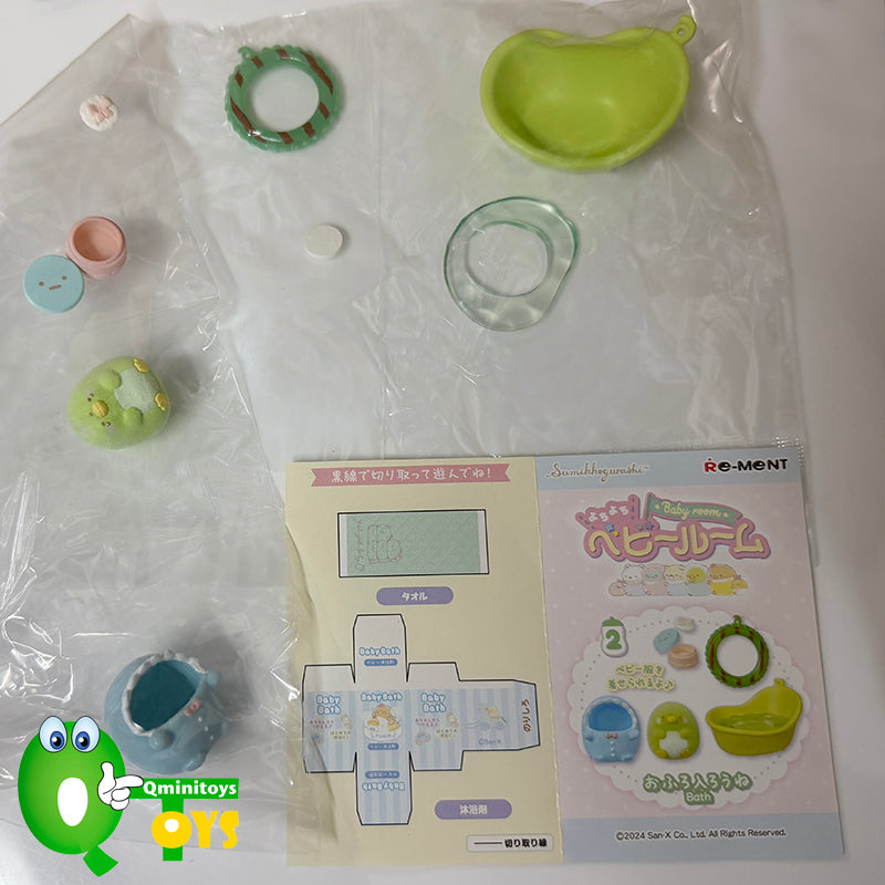 Rare 2024 Re-Ment Sumikko Gurashi Baby Room Full Set of 8 pcs <Free shipping (Except the United States)>
