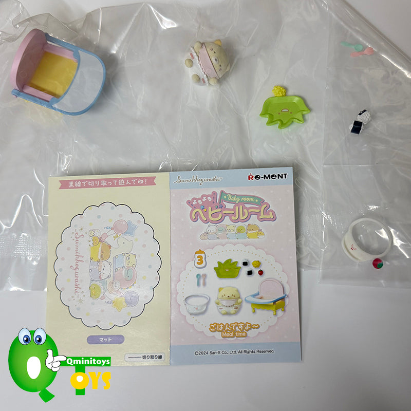 Rare 2024 Re-Ment Sumikko Gurashi Baby Room Full Set of 8 pcs <Free shipping (Except the United States)>