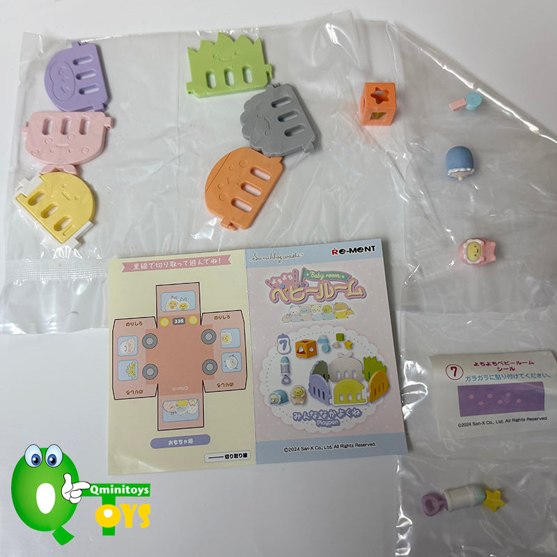 Rare 2024 Re-Ment Sumikko Gurashi Baby Room Full Set of 8 pcs <Free shipping (Except the United States)>