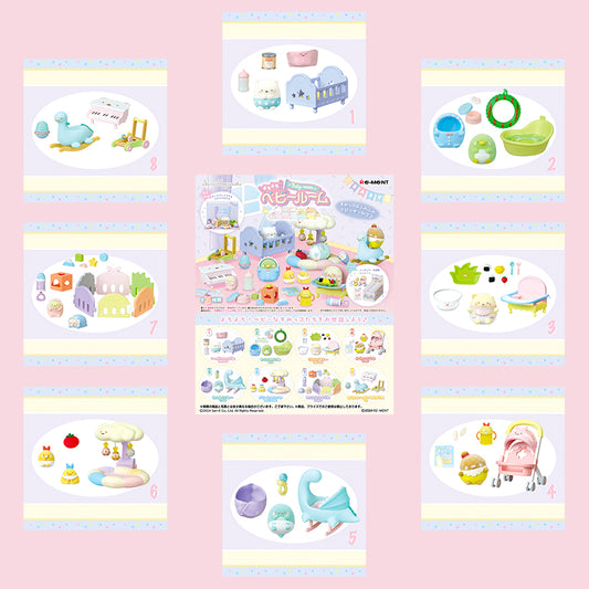 Rare 2024 Re-Ment Sumikko Gurashi Baby Room (Sold Individually) <Free shipping (Except the United States)>