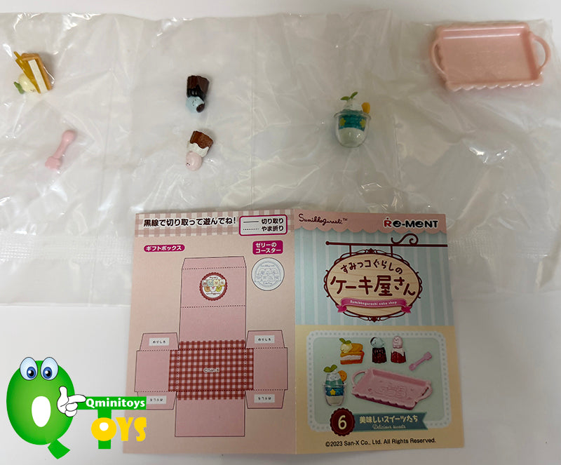 Rare 2023 Re-Ment Sumikko Gurashi Cake Shop Full Set of 8 pcs <Free shipping (Except the United States)>