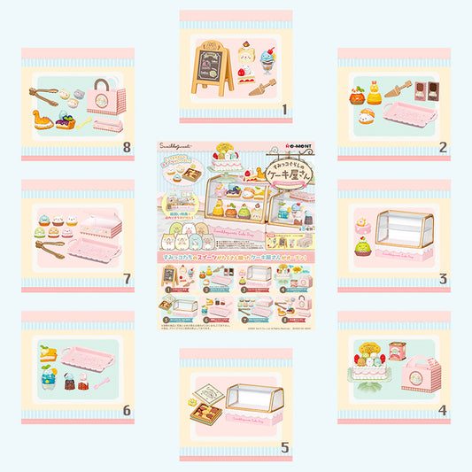 Rare 2023 Re-Ment Sumikko Gurashi Cake Shop (Sold Individually) <Free shipping (Except the United States)>