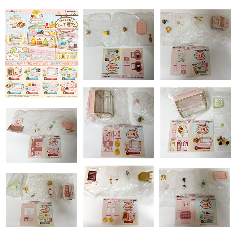 Rare 2023 Re-Ment Sumikko Gurashi Cake Shop Full Set of 8 pcs <Free shipping (Except the United States)>