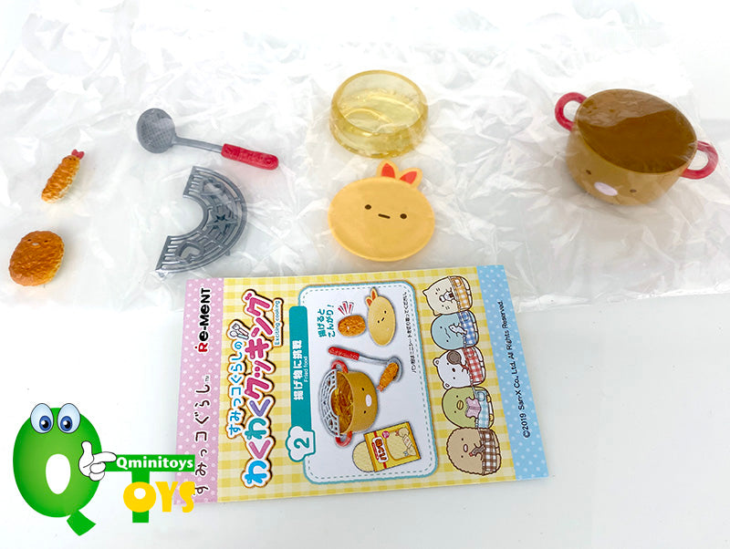 Rare 2019 Re-Ment Sumikko Gurashi Exciting Cooking Full Set of 8 pcs <Free Shipping>