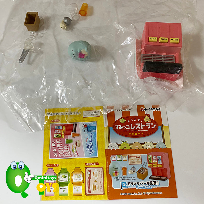 Rare 2021 Re-Ment Sumikko Gurashi Restaurant full set of 8 pcs <Free Shipping>