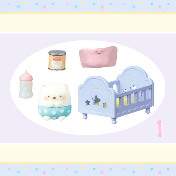 Rare 2024 Re-Ment Sumikko Gurashi Baby Room Full Set of 8 pcs <Free shipping (Except the United States)>