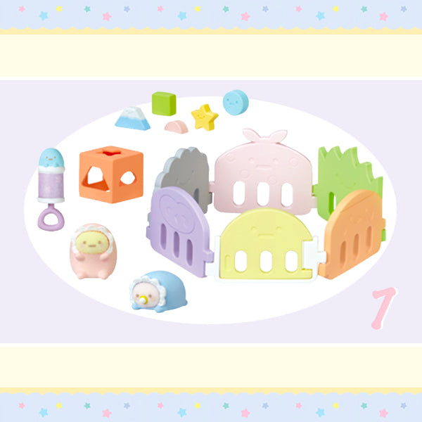 Rare 2024 Re-Ment Sumikko Gurashi Baby Room Full Set of 8 pcs <Free shipping (Except the United States)>