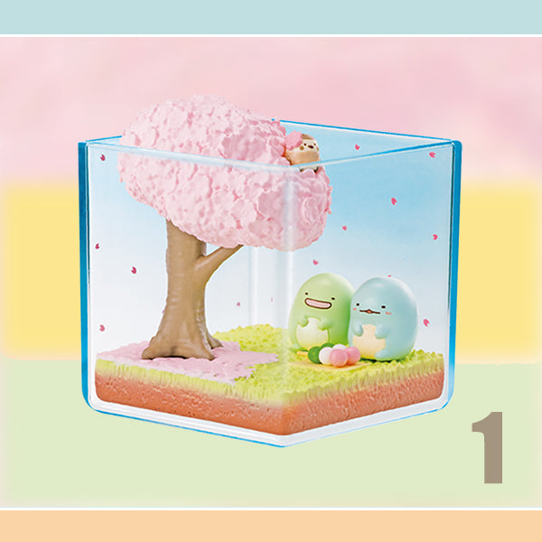Rare 2019 Re-Ment Sumikko Gurashi Four Seasons Terrarium Full Set of 6 pcs