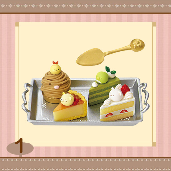 Rare 2017 Re-Ment Sumikko Gurashi Patisserie full set of 8 pcs <Free shipping (Except the United States)>
