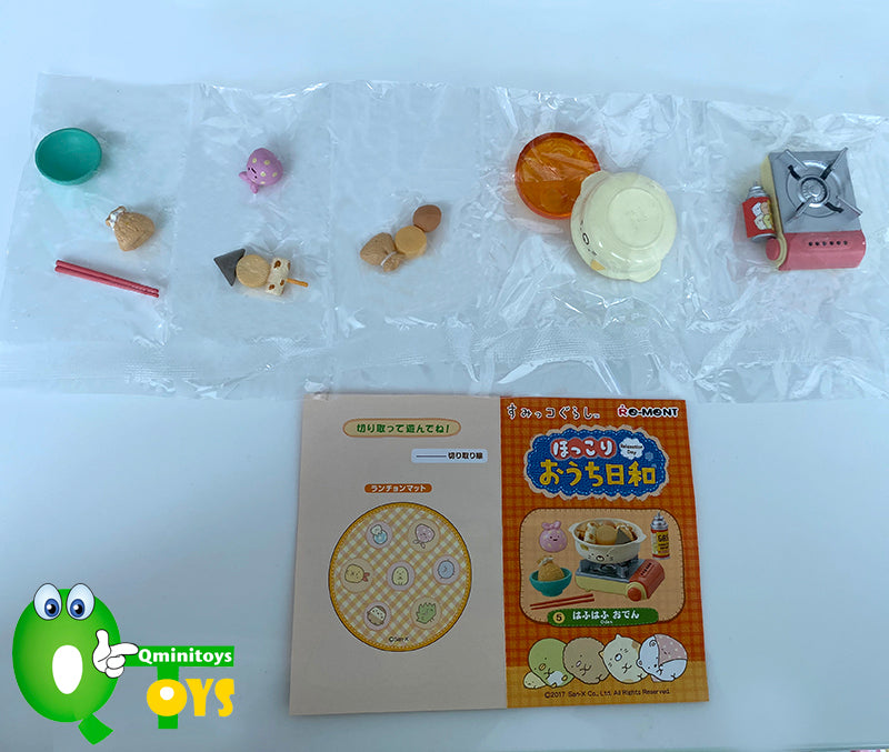 Rare 2017 Re-Ment Sumikko Gurashi Relaxation Day Full Set of 8 pcs