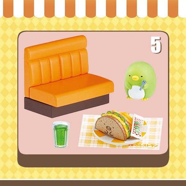 Rare 2021 Re-Ment Sumikko Gurashi Restaurant full set of 8 pcs