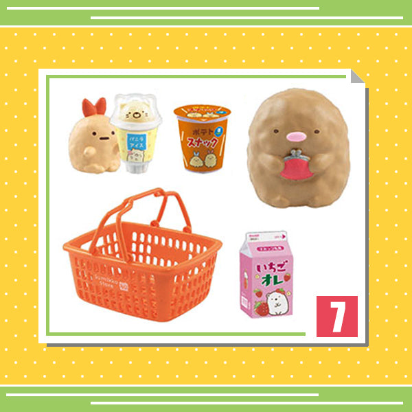 Rare 2023 Re-Ment Sumikko Gurashi Convenience Store Full Set of 8 pcs