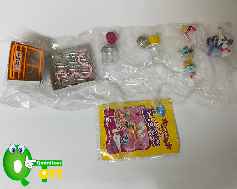 Rare 2009 Re-Ment Stitch Enjoys Cooking Full Set of 8 pcs <Free shipping (Except the United States)>