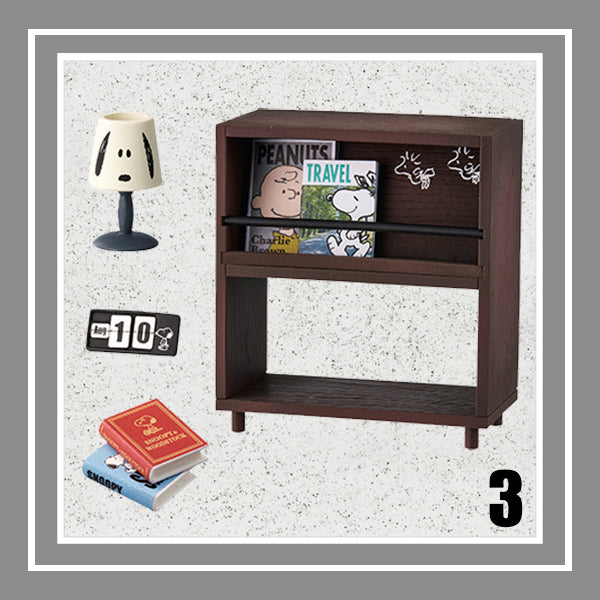 Rare 2019 Re-Ment Snoopy Mono Room (Sold Individually) <Free shipping (Except the United States)>