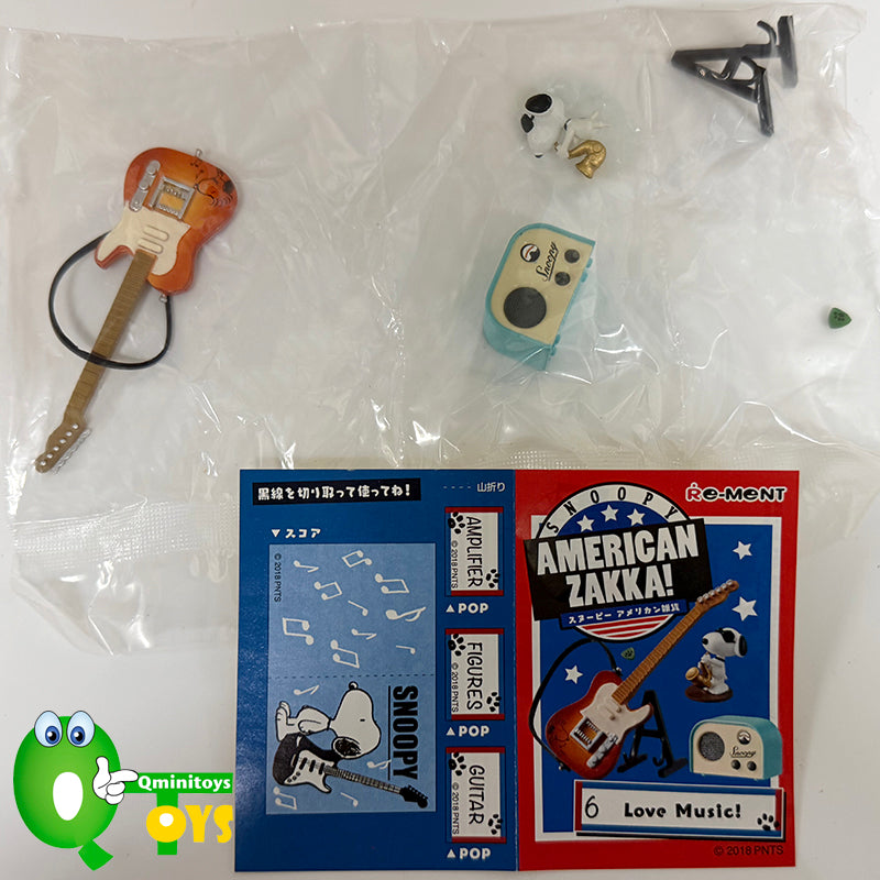 Rare 2018 Re-Ment SNOOPY AMERICAN ZAKKA! (Sold Individually) <Free shipping (Except the United States)>