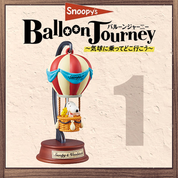 Rare 2019 Re-Ment Snoopy’s Balloon Journey (Sold Individually) <Free Shipping>