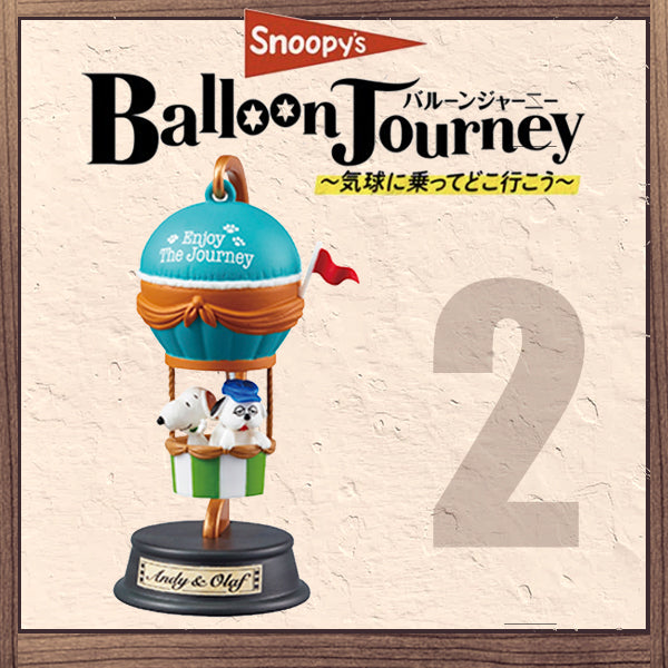 Rare 2019 Re-Ment Snoopy’s Balloon Journey Full Set of 6 pcs <Free Shipping>