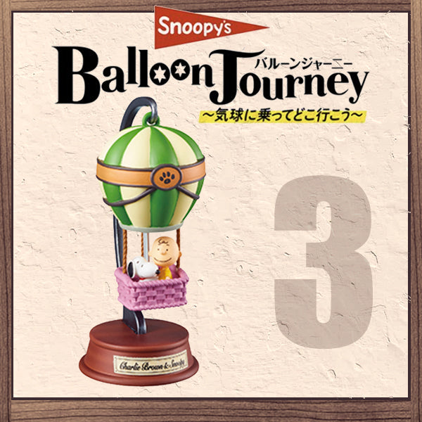 Rare 2019 Re-Ment Snoopy’s Balloon Journey Full Set of 6 pcs <Free Shipping>