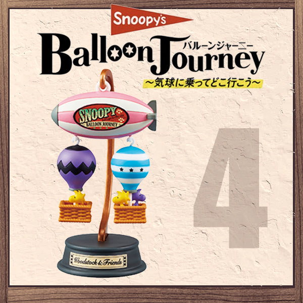 Rare 2019 Re-Ment Snoopy’s Balloon Journey Full Set of 6 pcs <Free Shipping>