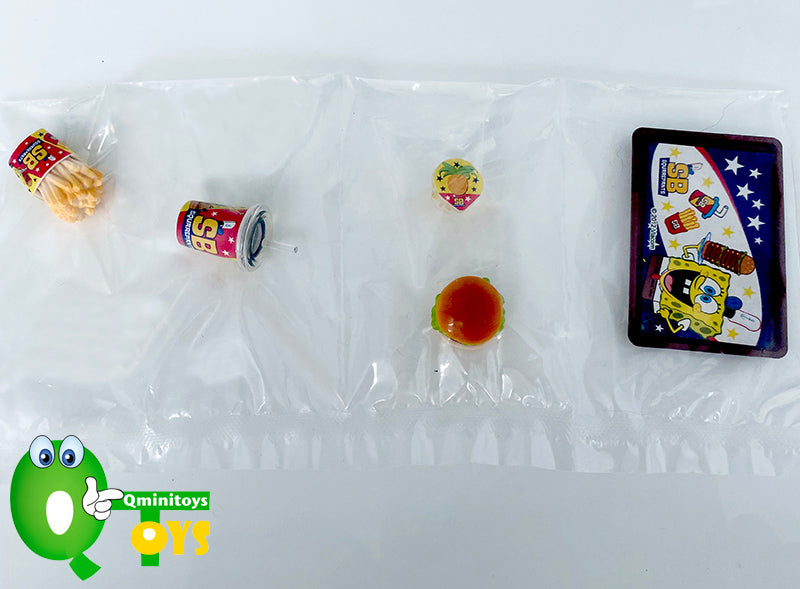 Rare 2012 Takara Tomy A.R.T.S SpongeBob American Collection Full Set of 5 pcs