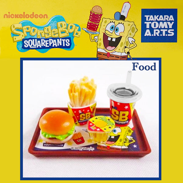 Rare 2012 Takara Tomy A.R.T.S SpongeBob American Collection Full Set of 5 pcs