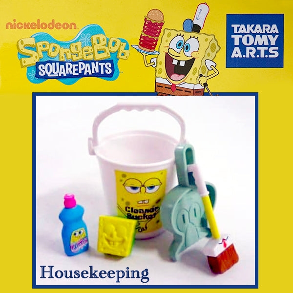 Rare 2012 Takara Tomy A.R.T.S SpongeBob American Collection Full Set of 5 pcs