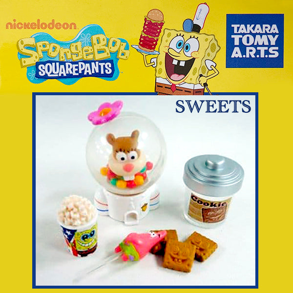 Rare 2012 Takara Tomy A.R.T.S SpongeBob American Collection Full Set of 5 pcs