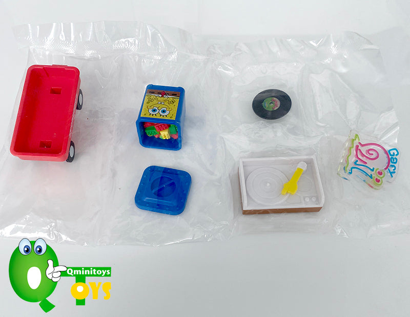 Rare 2012 Takara Tomy A.R.T.S SpongeBob American Collection Full Set of 5 pcs