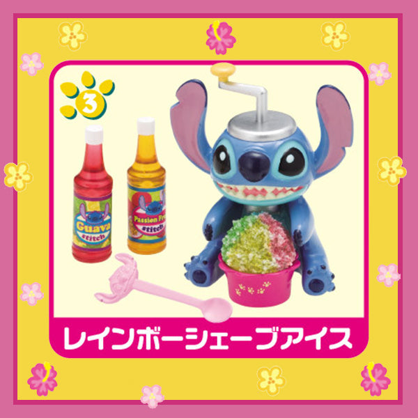 Rare 2008 Re-Ment Stitch Tropical Dessert (Sold Individually) <Free shipping (Except the United States)>