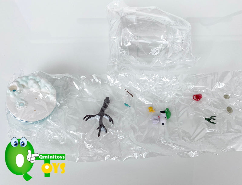 Rare 2019 Re-Ment SNOOPY & WOODSTOCK Everyday Terrarium Full Set of 6 pcs <Free Shipping>