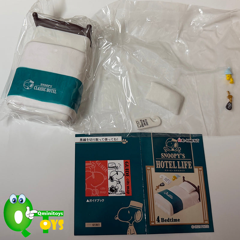 Rare 2021 Re-Ment SNOOPY'S HOTEL LIFE Full Set of 8 pcs <Free shipping (Except the United States)>