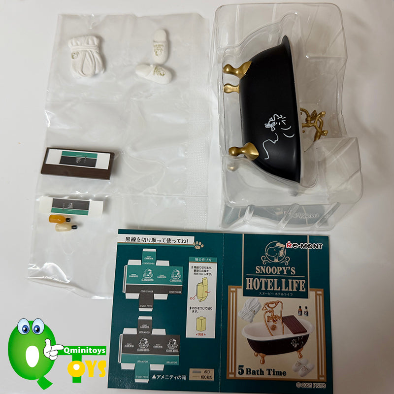 Rare 2021 Re-Ment SNOOPY'S HOTEL LIFE Full Set of 8 pcs <Free shipping (Except the United States)>